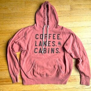 Cabin Lakes Coffee Hoodie